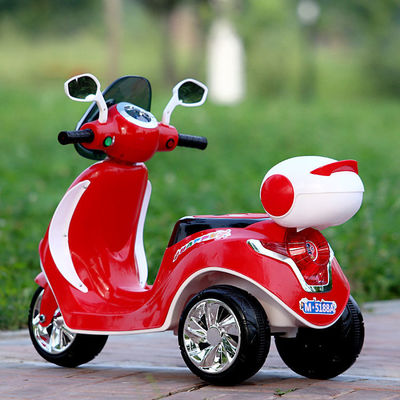Motorista elétrico para crianças com assento largo e capacidade de carga superior