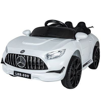 Brinquedo elétrico de plástico para crianças com iluminação fresca e portas duplas