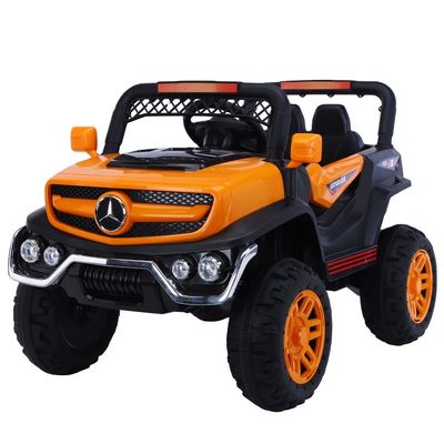Carro elétrico UTV 12V para crianças Telefone móvel controle remoto e faixa etária 5-7 anos