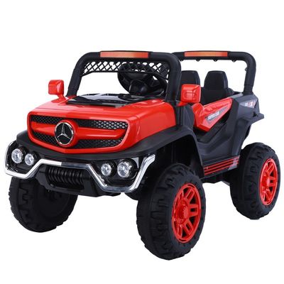 Carro elétrico UTV 12V para crianças Telefone móvel controle remoto e faixa etária 5-7 anos