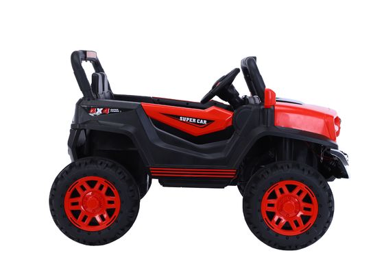 Carro elétrico UTV 12V para crianças Telefone móvel controle remoto e faixa etária 5-7 anos