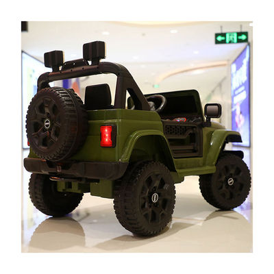 Carrinho de brinquedo recarregável vermelho 12v 4 Wheel Light Elétrico 2 lugares