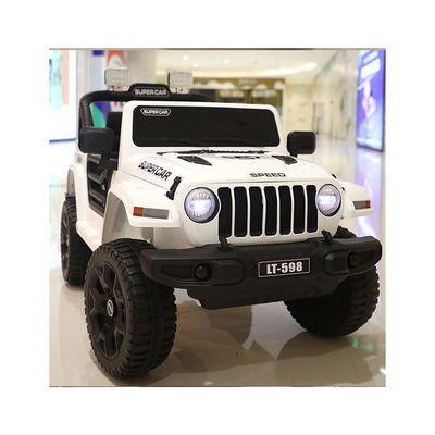 Carrinho de brinquedo recarregável vermelho 12v 4 Wheel Light Elétrico 2 lugares