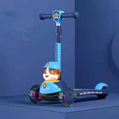 Unisex Bateria-powered Scooter Carro de crianças com flash dobrável e bateria-powered