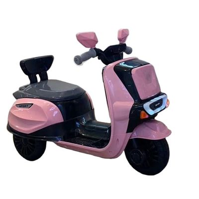 Carro de motocicleta elétrica para crianças movido a bateria com função de celular e bateria