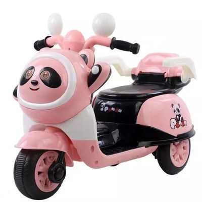 Música Educação Infantil Brinquedos 6V Bateria Alimentada de Plástico Passeio em Motocicleta Elétrica Carro para Crianças