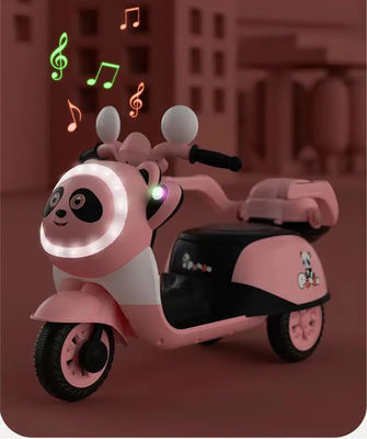 Música Educação Infantil Brinquedos 6V Bateria Alimentada de Plástico Passeio em Motocicleta Elétrica Carro para Crianças