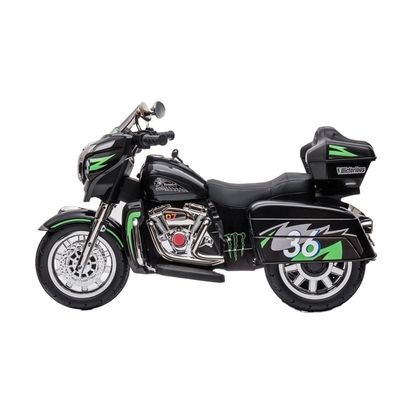 Música dinâmica multifuncional 12V Ride on Motorcycle Car for Children GW/NW 15.3KG/13.5KG