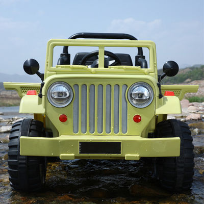 Plástico PP 6v*2 Elétrico 4 Rodas Uenjoy Ride On Toy Cars Para Crianças Com Assento Confortável