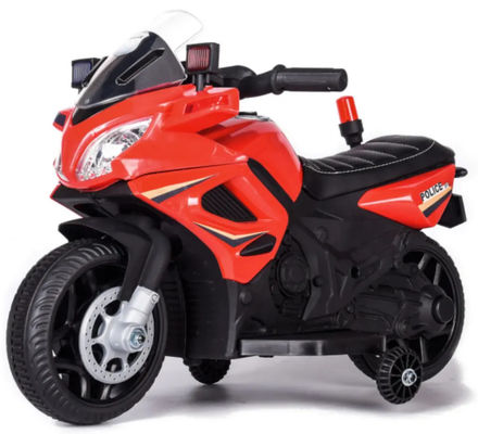 6V Electric Sport Motorcycle Baby Ride On Toy Car Com Farol Som Música para Crianças