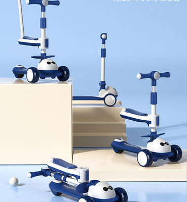 3 em 1 Baby Walker multifunção 3 rodas de passeio em rolante grande roda scooter carro para crianças
