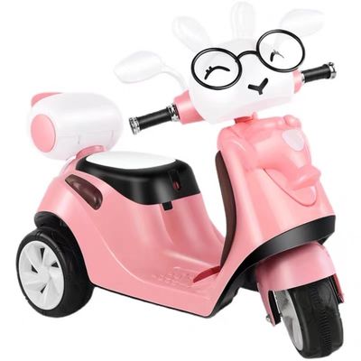 Carro elétrico infantil de plástico PP 380 Motor com música e iluminação de educação infantil