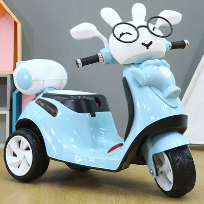 Carro elétrico infantil de plástico PP 380 Motor com música e iluminação de educação infantil