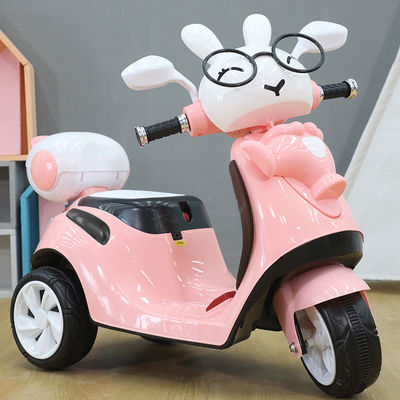 Carro elétrico infantil de plástico PP 380 Motor com música e iluminação de educação infantil
