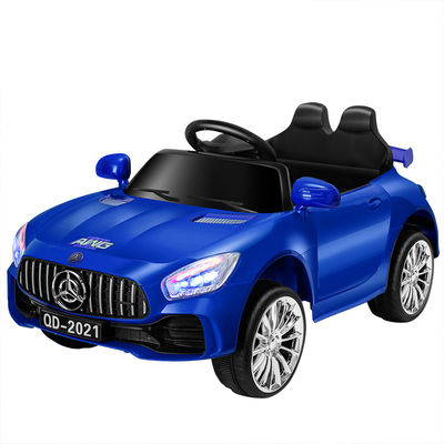 Carro de brinquedo de pedal de grande porte para crianças 12v4.5 Bateria PP plástico Educação Infantil Dois assentos
