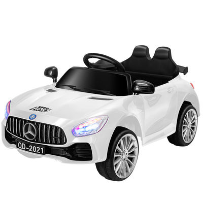 Carro de brinquedo de pedal de grande porte para crianças 12v4.5 Bateria PP plástico Educação Infantil Dois assentos