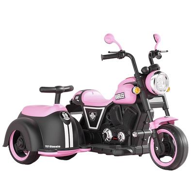 77*75*85 Rosa Verde Vermelho Amarelo Motocicleta elétrica infantil com modo único/dobro