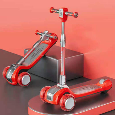2022 PU Wheel Multifuncional Plegavel Ride On Scooters Carro para Crianças Unisexo Gênero