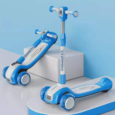 2022 PU Wheel Multifuncional Plegavel Ride On Scooters Carro para Crianças Unisexo Gênero