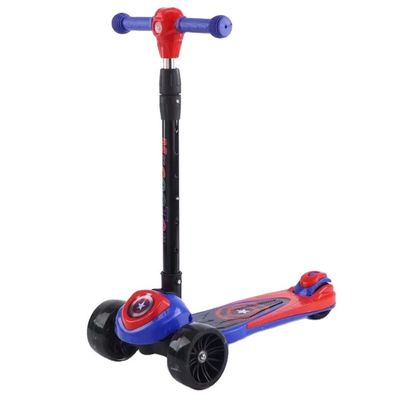 Iluminação musical Scooter dobrável para crianças Rosa/azul/amarelo/verde Faixa etária 2-4 anos