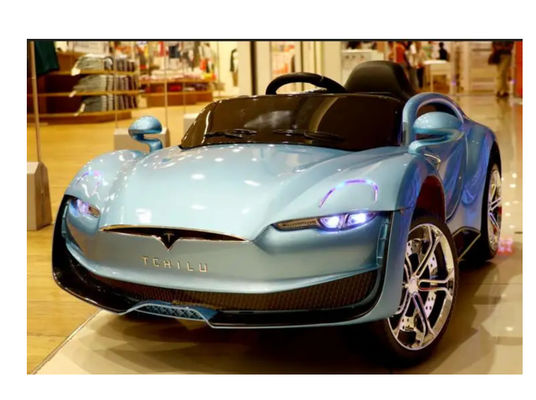 Roast Blue Bateria elétrica de 12 V Ride On Electric Car For Kids G.W. N.W. 18,4 kg/14,5 kg