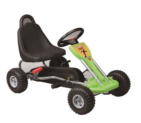 Rodas de plástico neutras em gênero em pedais de carro Go-Karts para crianças de 3 a 8 anos