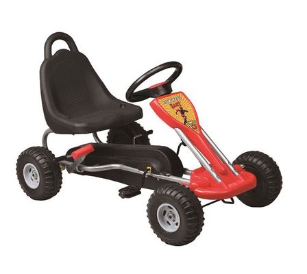 Rodas de plástico neutras em gênero em pedais de carro Go-Karts para crianças de 3 a 8 anos