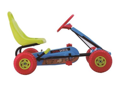 Rodas de plástico neutras em gênero em pedais de carro Go-Karts para crianças de 3 a 8 anos
