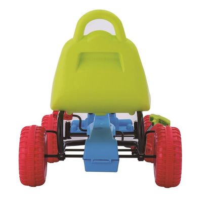 Rodas de plástico neutras em gênero em pedais de carro Go-Karts para crianças de 3 a 8 anos