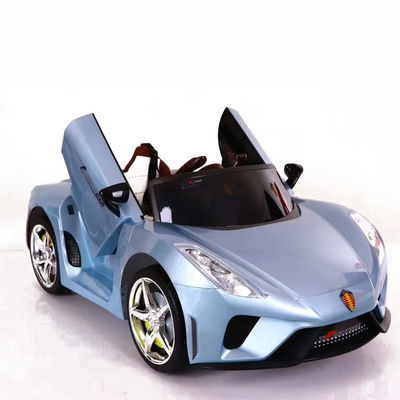 Brinquedos de música infantil Swing Ride On Car with Remote Control Amarelo/Coving Varnish Vermelho