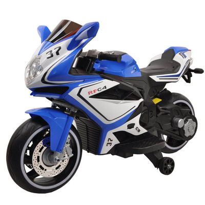 Fabricado carro de motocicleta elétrica de 12 V com música e iluminação LED para crianças