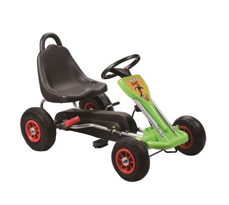 Idade adequada 3-8 G.W. N.W 10.6/9.1KG Passear em carro Pedal Go-Karts com freio de mão