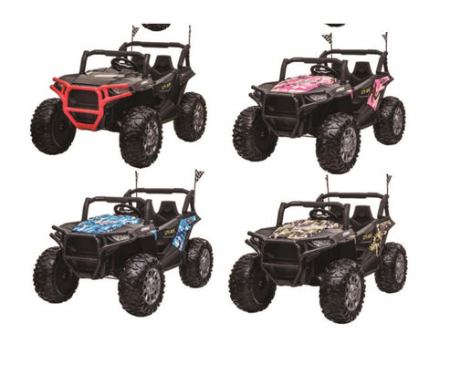 PP Plástico 12V 2 lugares Bateria Elétrica Passeio em Carros de Brinquedo para Crianças Faixa etária 2-4