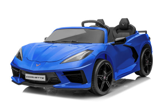 Loja de carros de brinquedos elétricos 12v perto de mim com controle remoto azul de plástico e autorizado