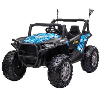 12V de dois lugares de viagem em brinquedo com controle remoto e música / luz / USB / MP3 / Bluetooth função