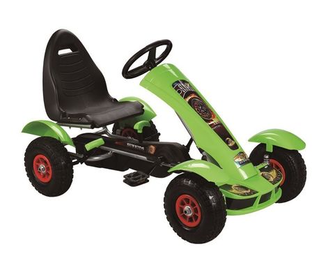 Assento e embreagem/freio ajustáveis Carros pedalados para crianças de 5 a 12 anos