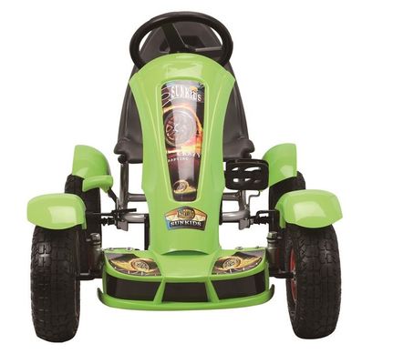 Assento e embreagem/freio ajustáveis Carros pedalados para crianças de 5 a 12 anos