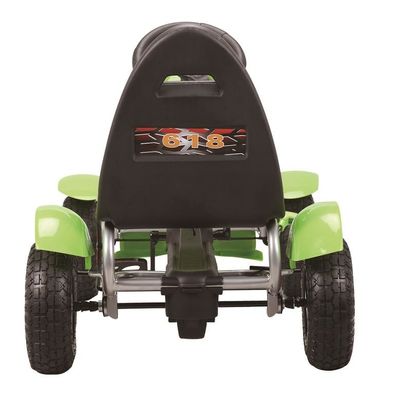 Assento e embreagem/freio ajustáveis Carros pedalados para crianças de 5 a 12 anos