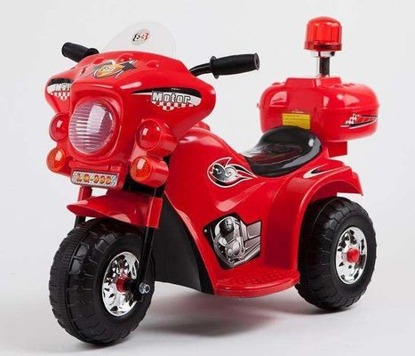 Style Ride On Toy Plastic Crianças 6v moto elétrica com música e luz