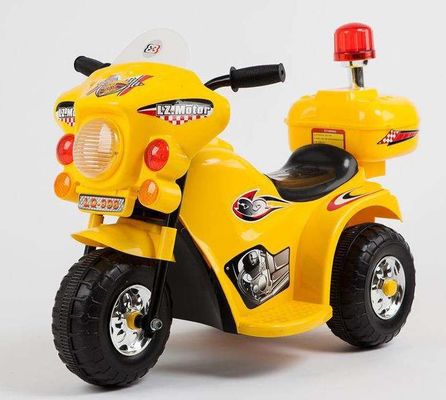 Style Ride On Toy Plastic Crianças 6v moto elétrica com música e luz