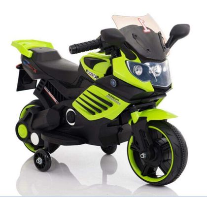 Crianças Brinquedos Automóvel 6v Motocicleta Elétrica Passear Em Automóvel Com Iluminação E Rodas Auxiliares