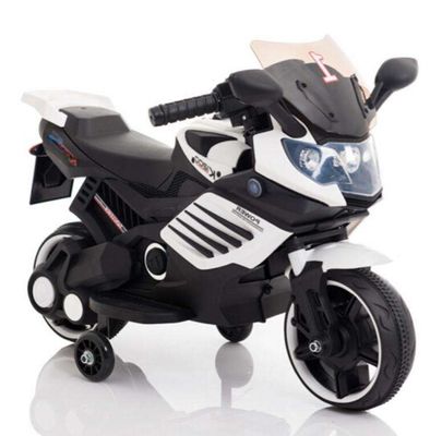 Crianças Brinquedos Automóvel 6v Motocicleta Elétrica Passear Em Automóvel Com Iluminação E Rodas Auxiliares
