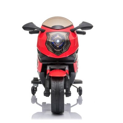 Moto elétrica para crianças MP3 Iluminação e rodas auxiliares 6v 12v Bateria