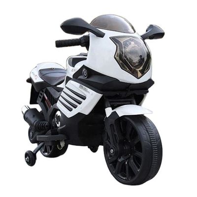 Moto elétrica para crianças MP3 Iluminação e rodas auxiliares 6v 12v Bateria