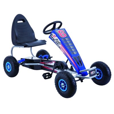Carro de 4 rodas de carregamento brinquedo infantil passeio no carro pedal go-kart direto para idades 5-12
