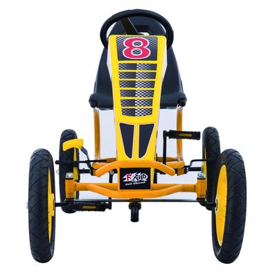 Carro de 4 rodas de carregamento brinquedo infantil passeio no carro pedal go-kart direto para idades 5-12
