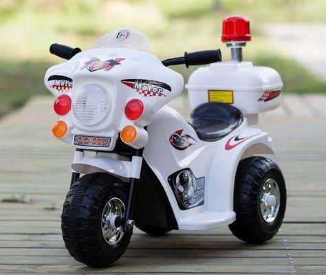 Crianças elétricas em carro com bateria motor 6V diversão e emoção