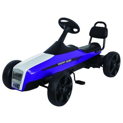 5-7 anos de idade Unisex Carro infantil de pedalar com assentos dianteiros e traseiros ajustáveis