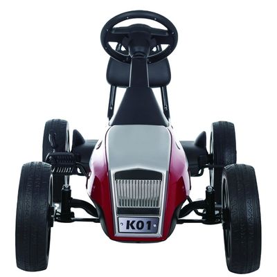 5-7 anos de idade Unisex Carro infantil de pedalar com assentos dianteiros e traseiros ajustáveis