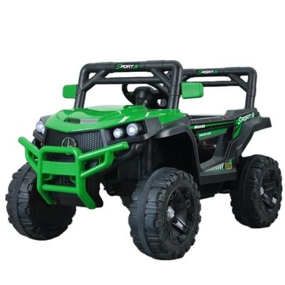 108*62*66Cm Plastico Off-Road Ride On Car para Crianças 12v Luxo de dois lugares carro elétrico